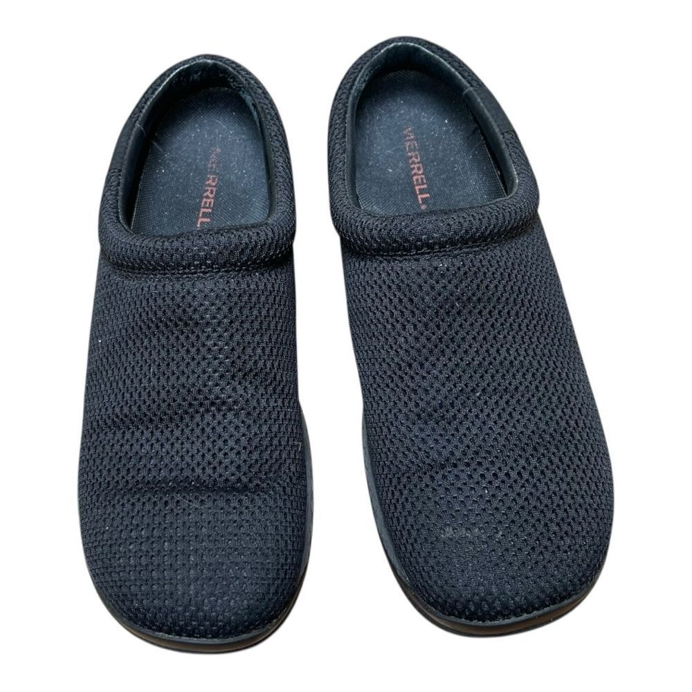 Merrell Black Slip-On Loafers with Comfort Fit Size 9